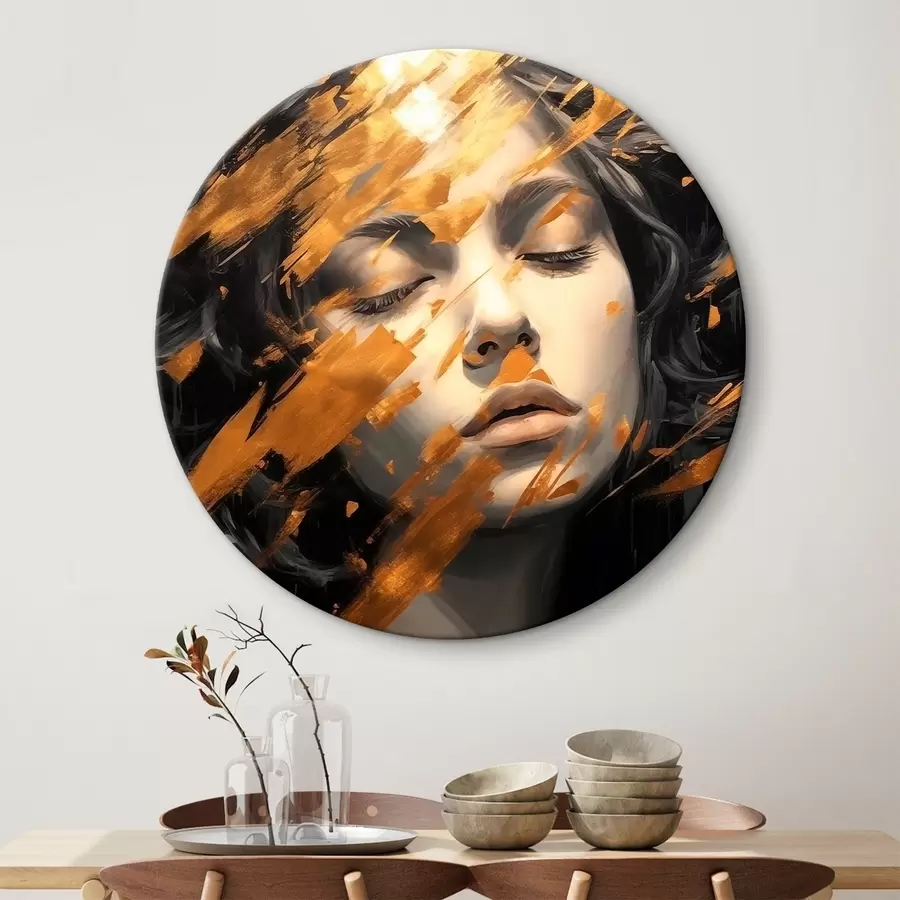 Wandbilder Abstraktes Porträt r44703