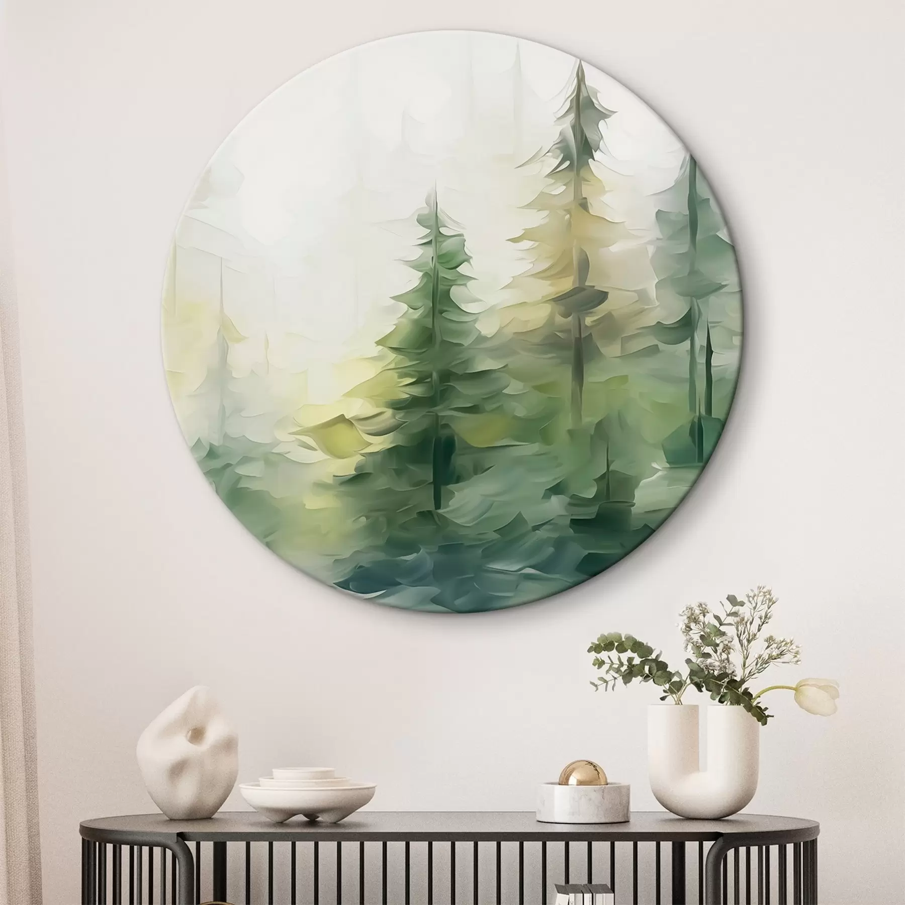 Wandbilder Wald Imitation Malerei r44708