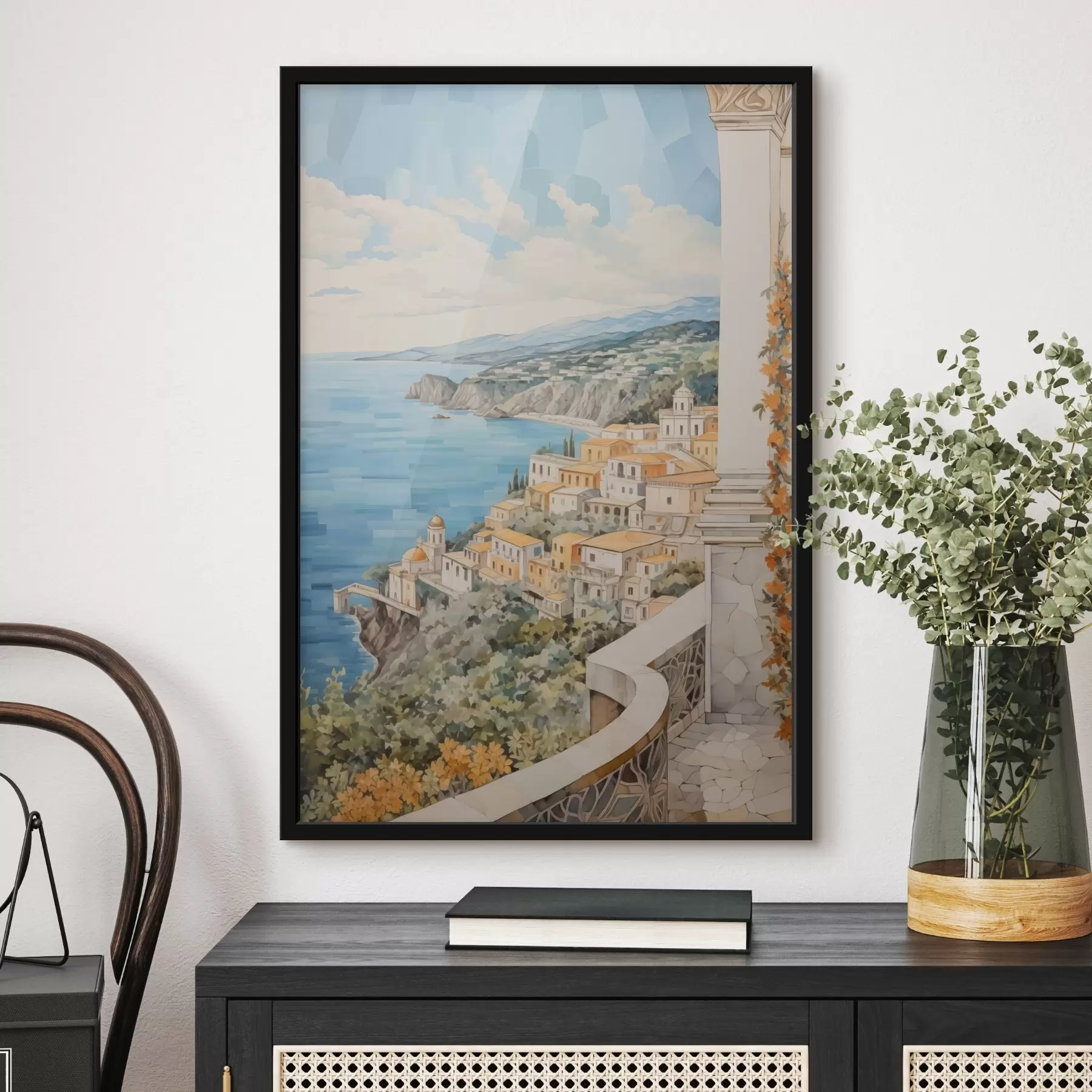 Fototapete Stadt am Meer f44694