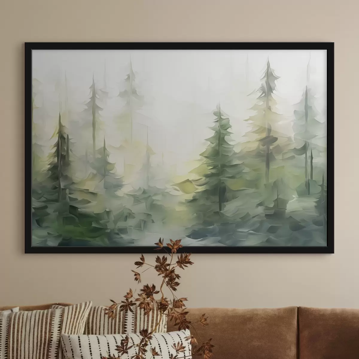 Poster Wald Imitation Malerei f44708