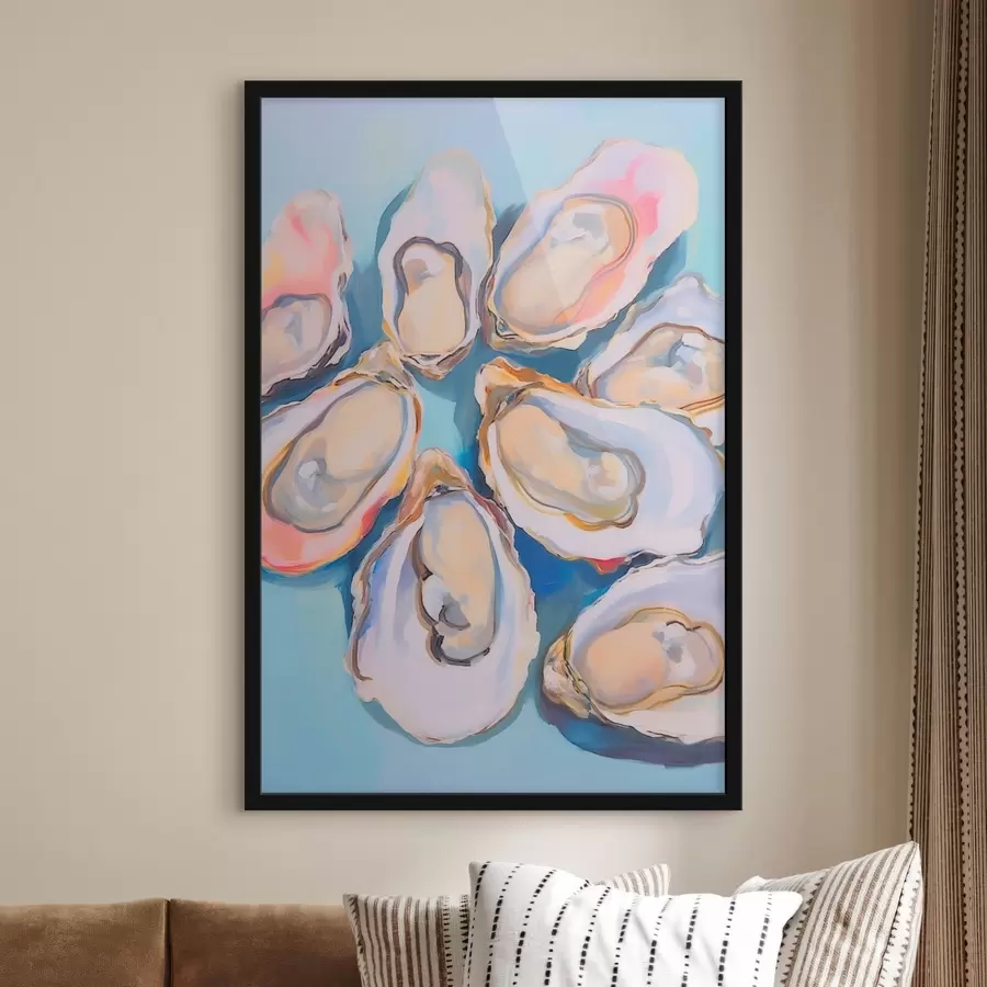 Fototapete Austernschalen am Strand f44734