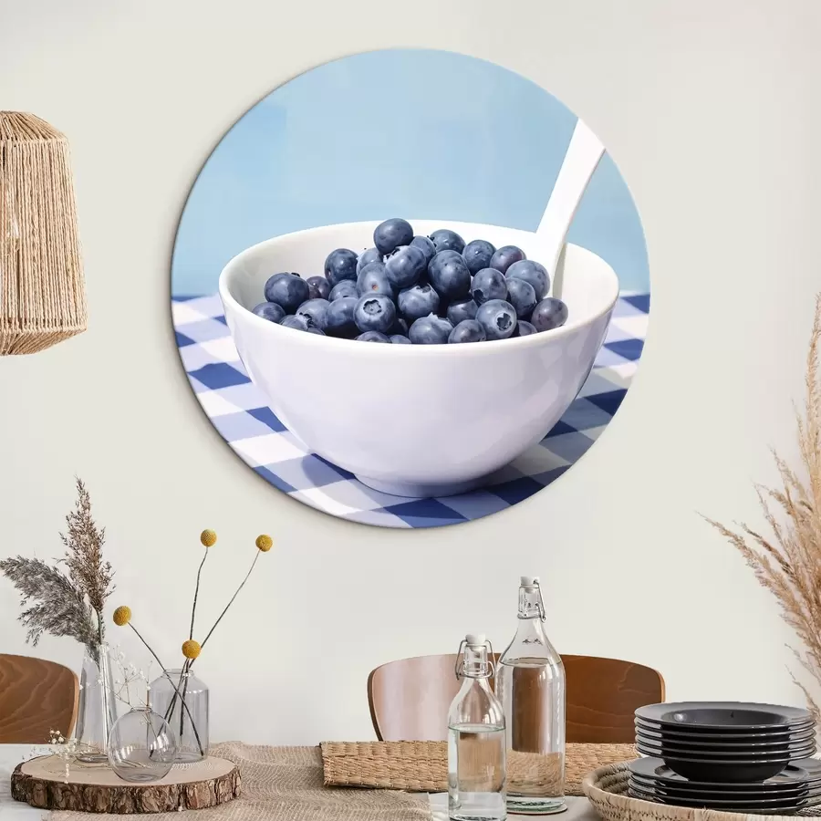 Wandbilder Eine Schale Blaubeeren r44737