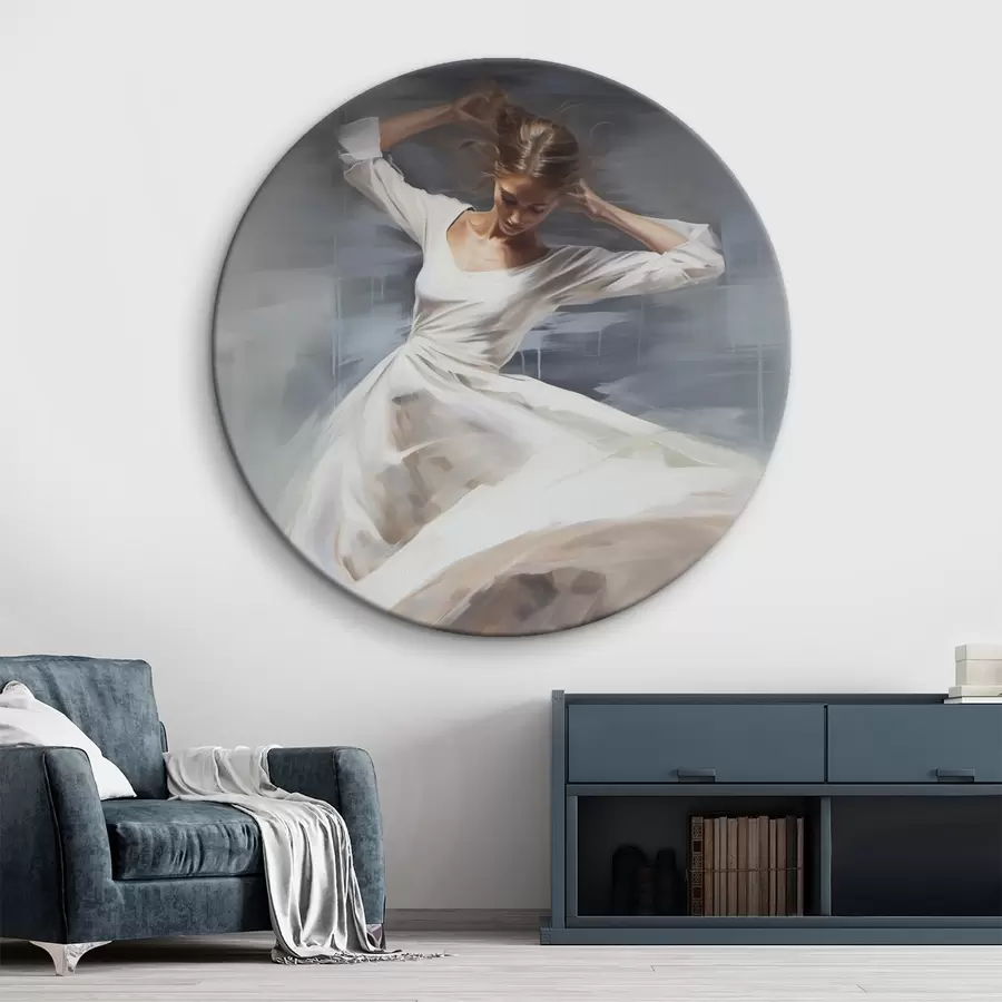 Wandbilder Tänzerin in sanften Tönen r44751