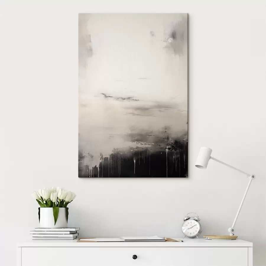 Wandbilder Helle Oberfläche mit schattierten Kanten s44742