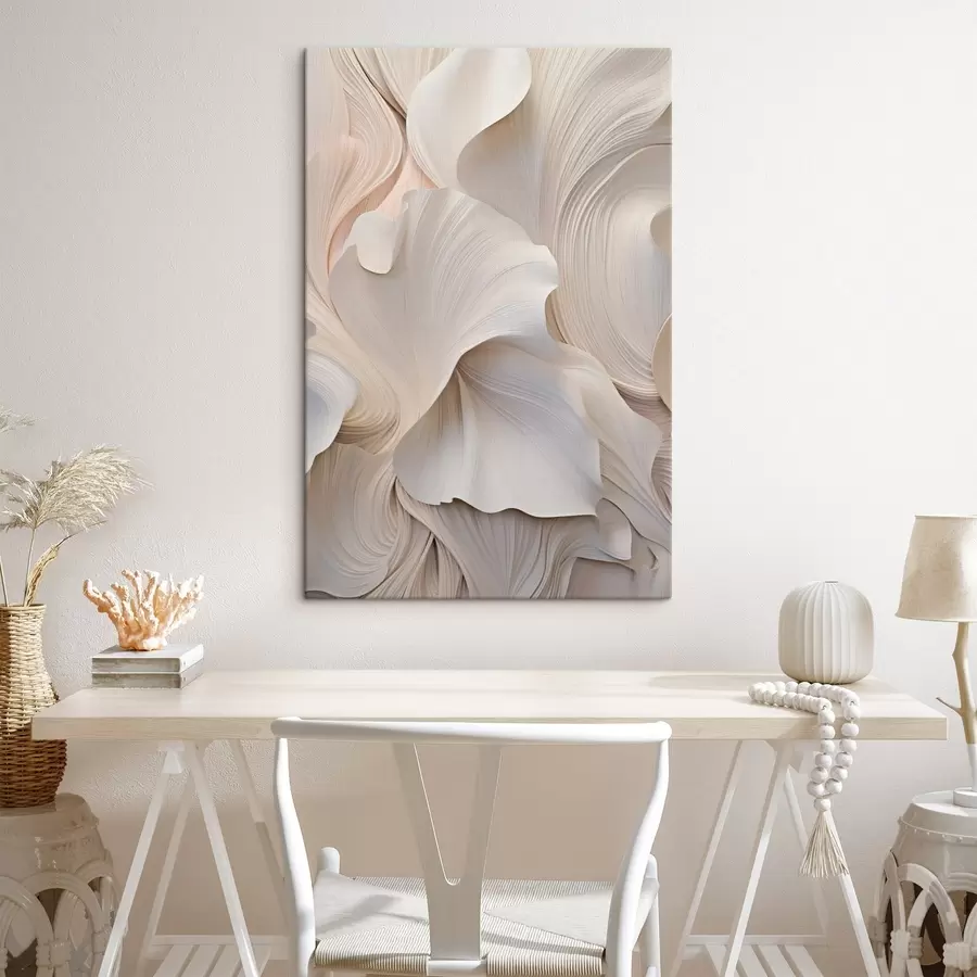 Wandbilder Strukturierte Oberfläche in hellen Tönen s44745