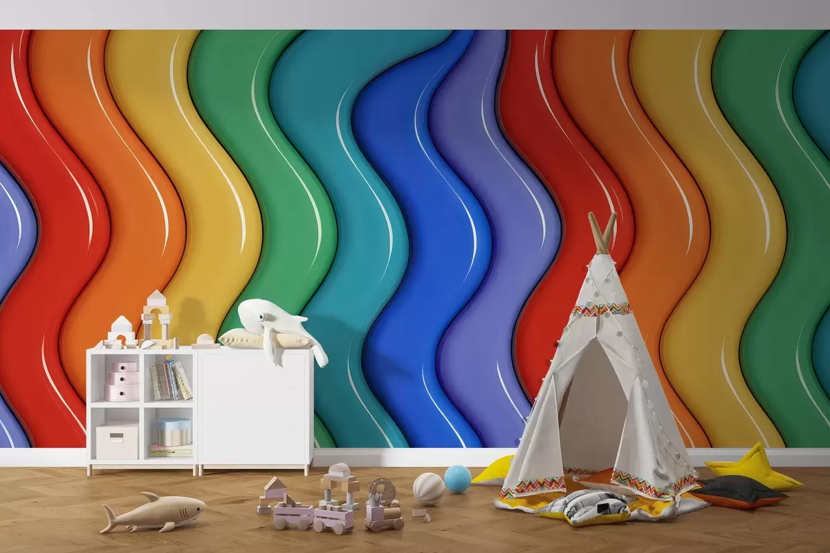 Fototapete Regenbogen w04135