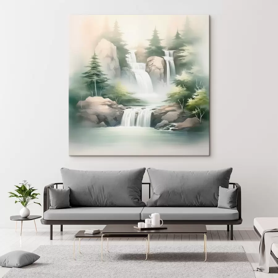 Wandbilder Aquarell Nachahmung Aquarell s44777