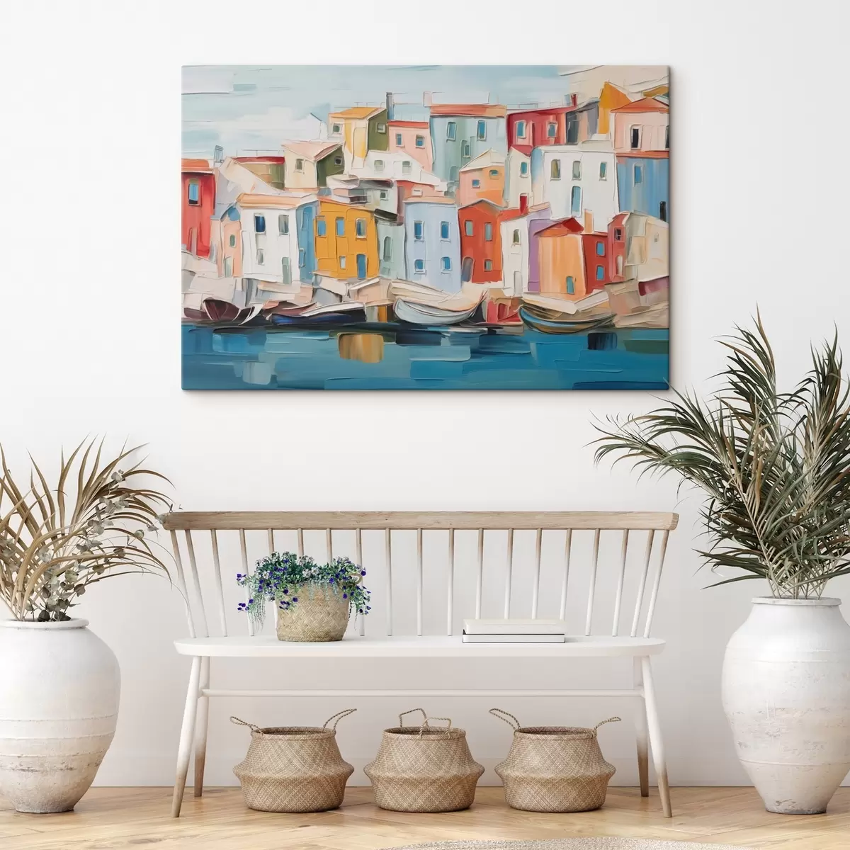 Wandbilder Abstrakte Stadthäuser s44783