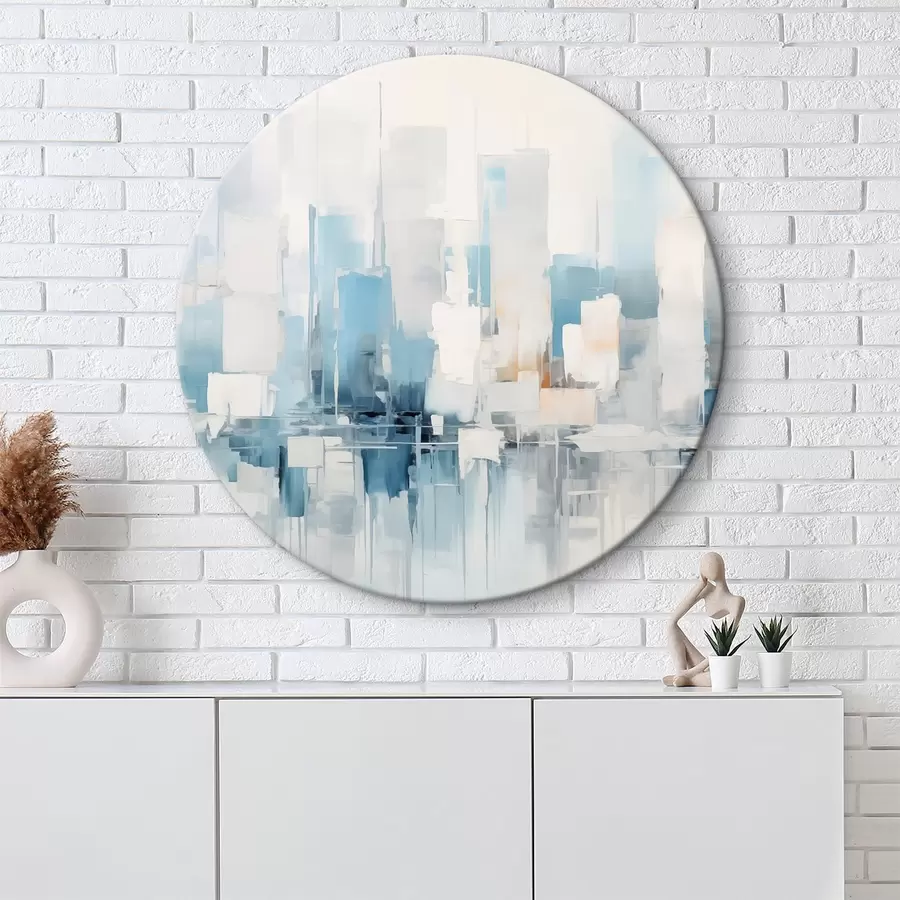 Wandbilder Abstrakte Stadt-Imitation Malerei r44768