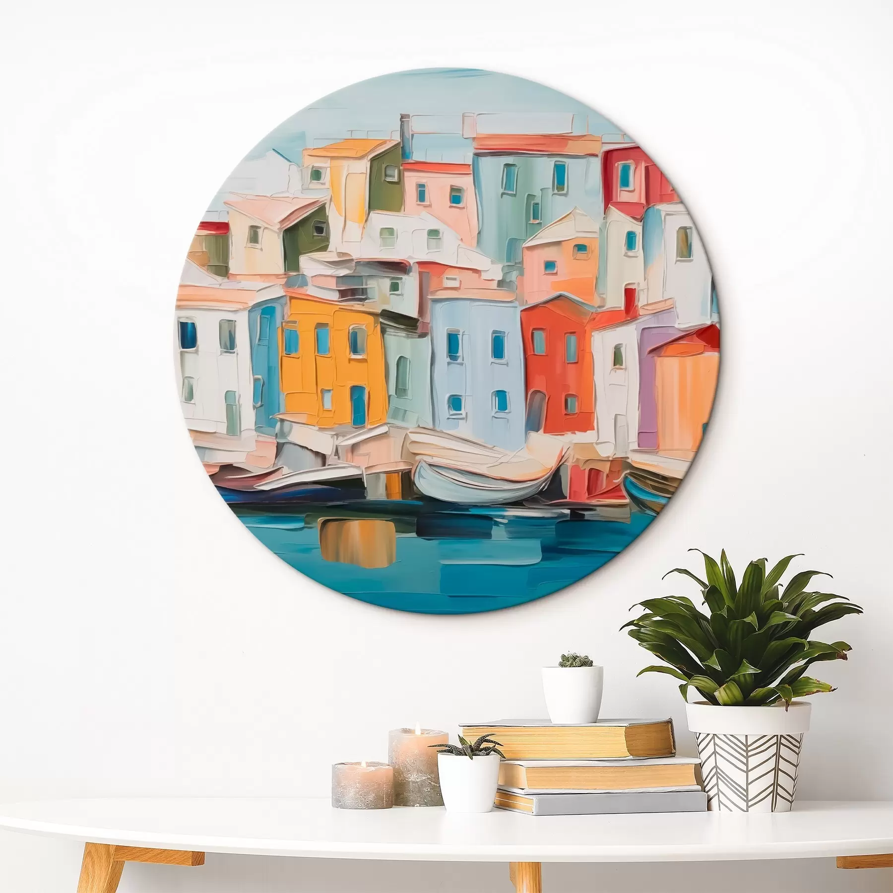 Wandbilder Abstrakte Stadthäuser r44783