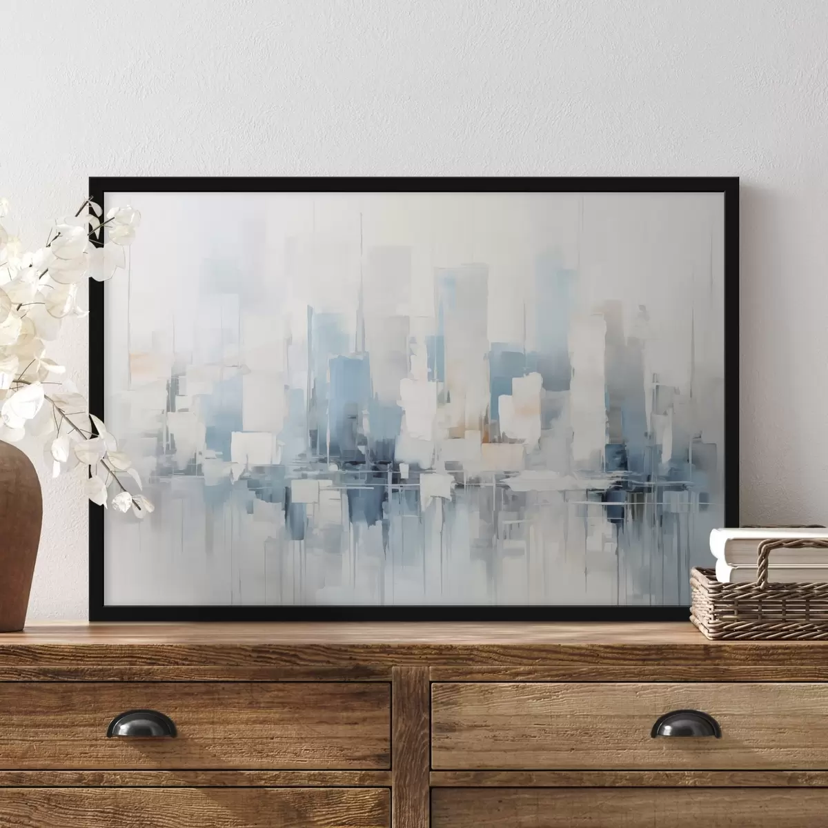 Poster Abstrakte Stadt-Imitation Malerei f44768