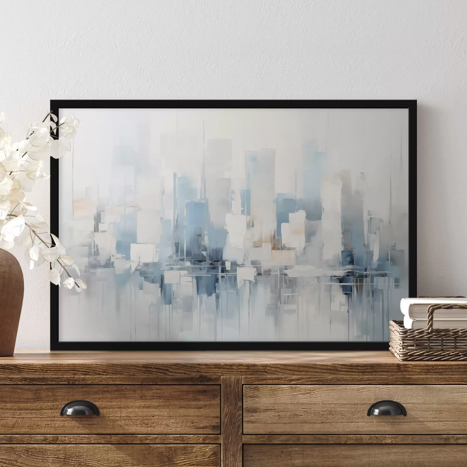 Fototapete Abstrakte Stadt-Imitation Malerei f44768