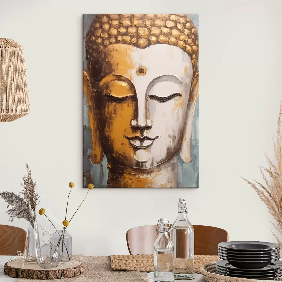 Wandbilder Buddhas Gesicht s44807