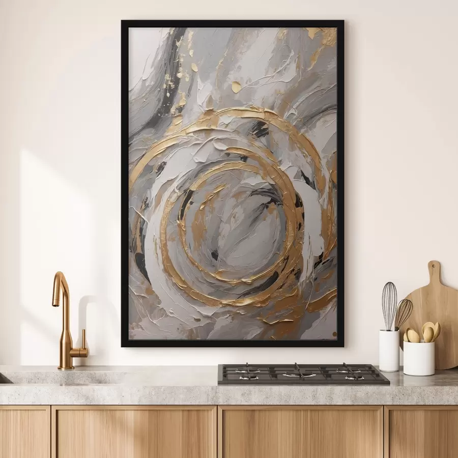 Fototapete Abstrakte Textur mit Kreisen und Pastellfarben f44876