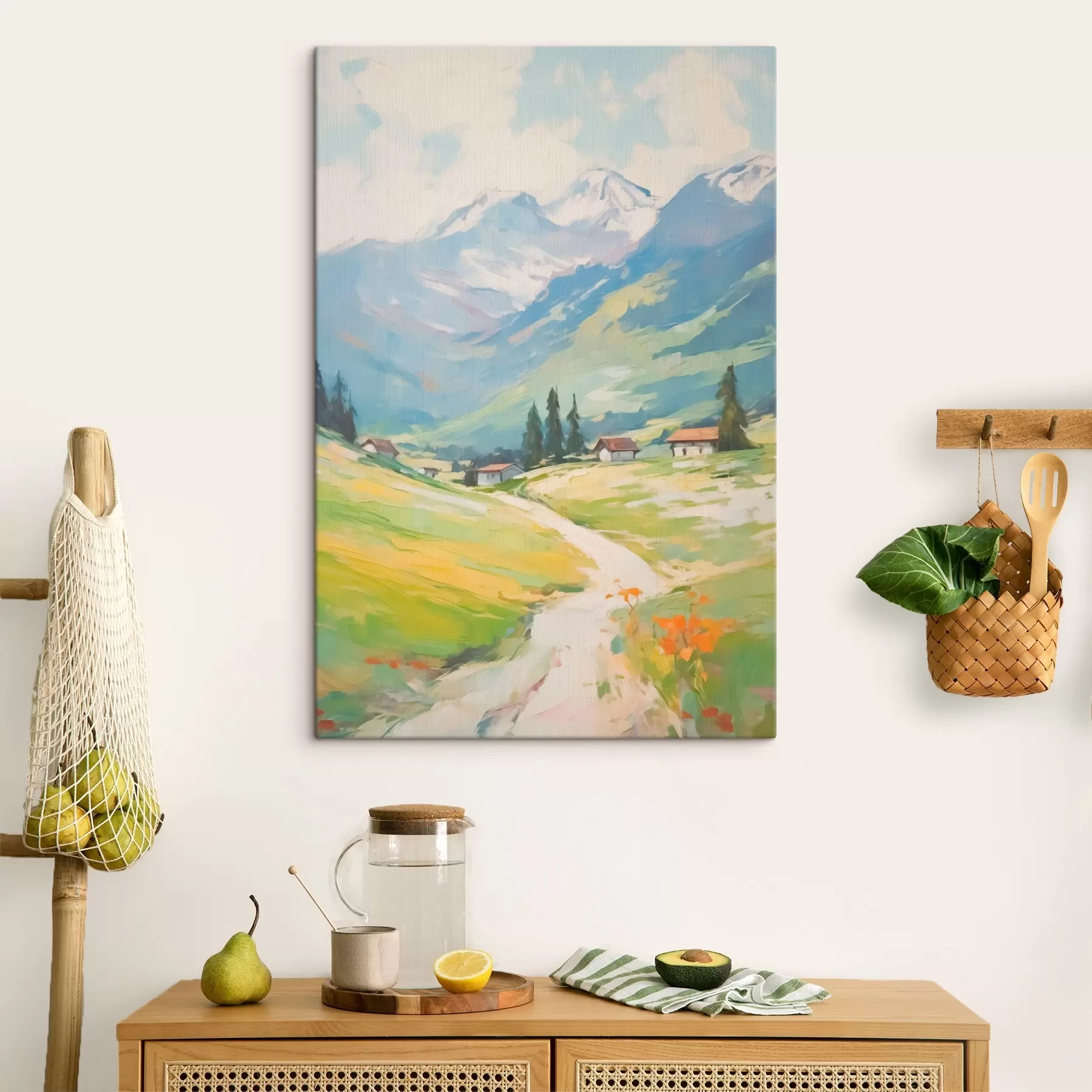 Wandbilder Berglandschaft s44821