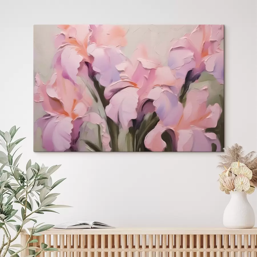 Wandbilder Abstrakte Schwertlilien s44833