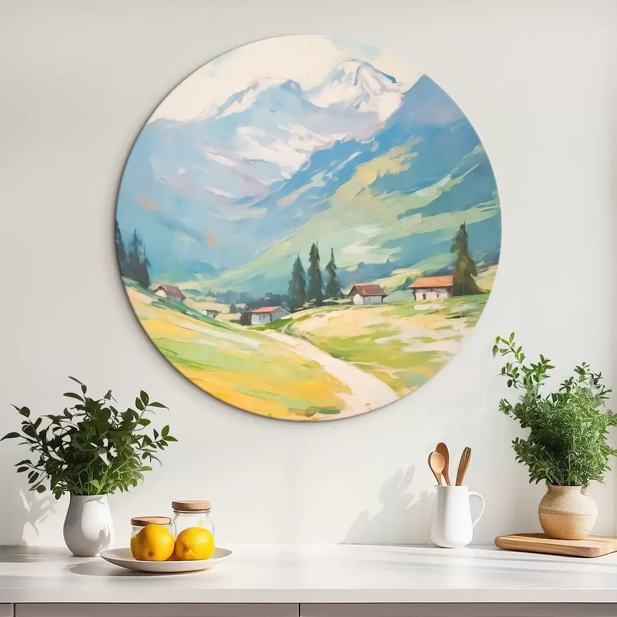 Wandbilder Berglandschaft r44821