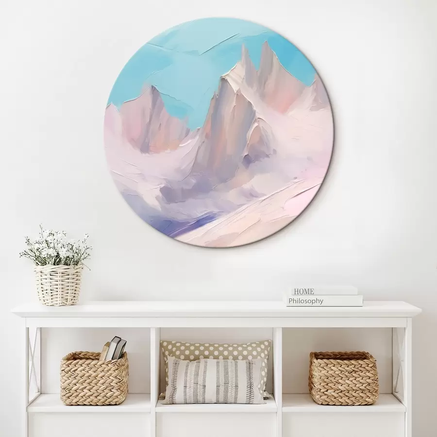 Wandbilder Abstrakte Berglandschaft r44827