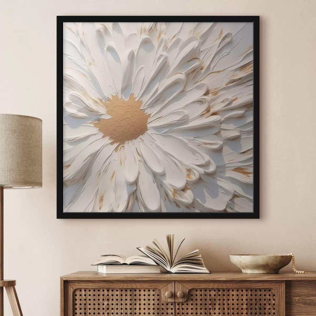 Poster Kamille Imitation Malerei f44816