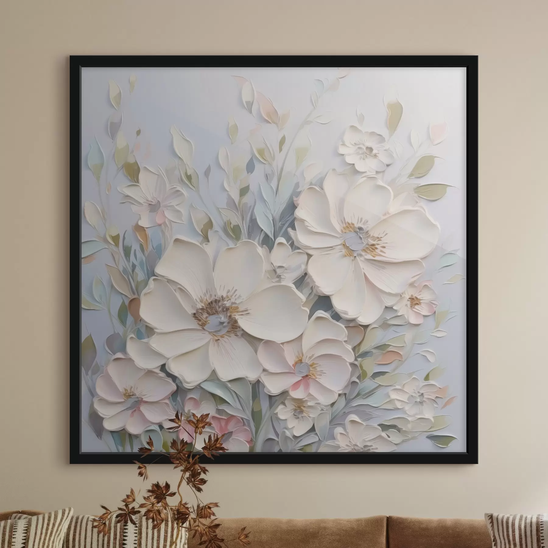 Fototapete Abstrakte Blumen f44819