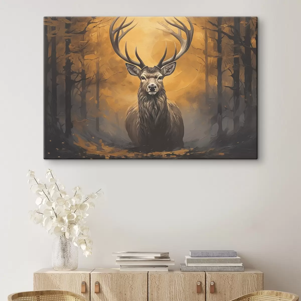 Wandbilder Hirsche s44912