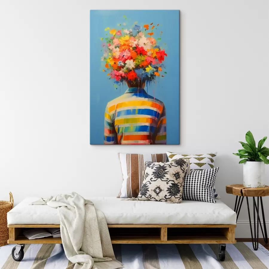 Wandbilder Farbige Gedanken s44919