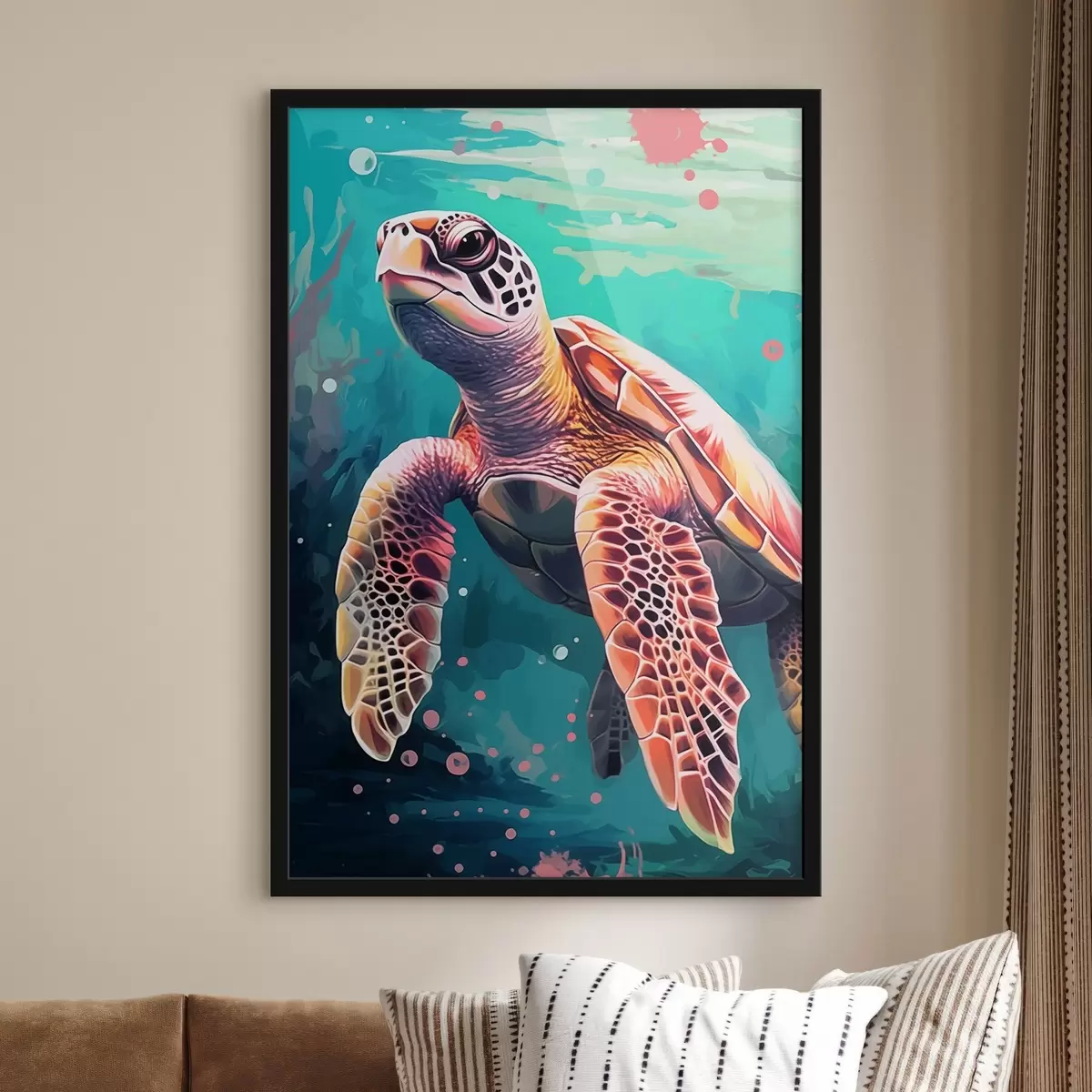 Poster Schildkröte f44916