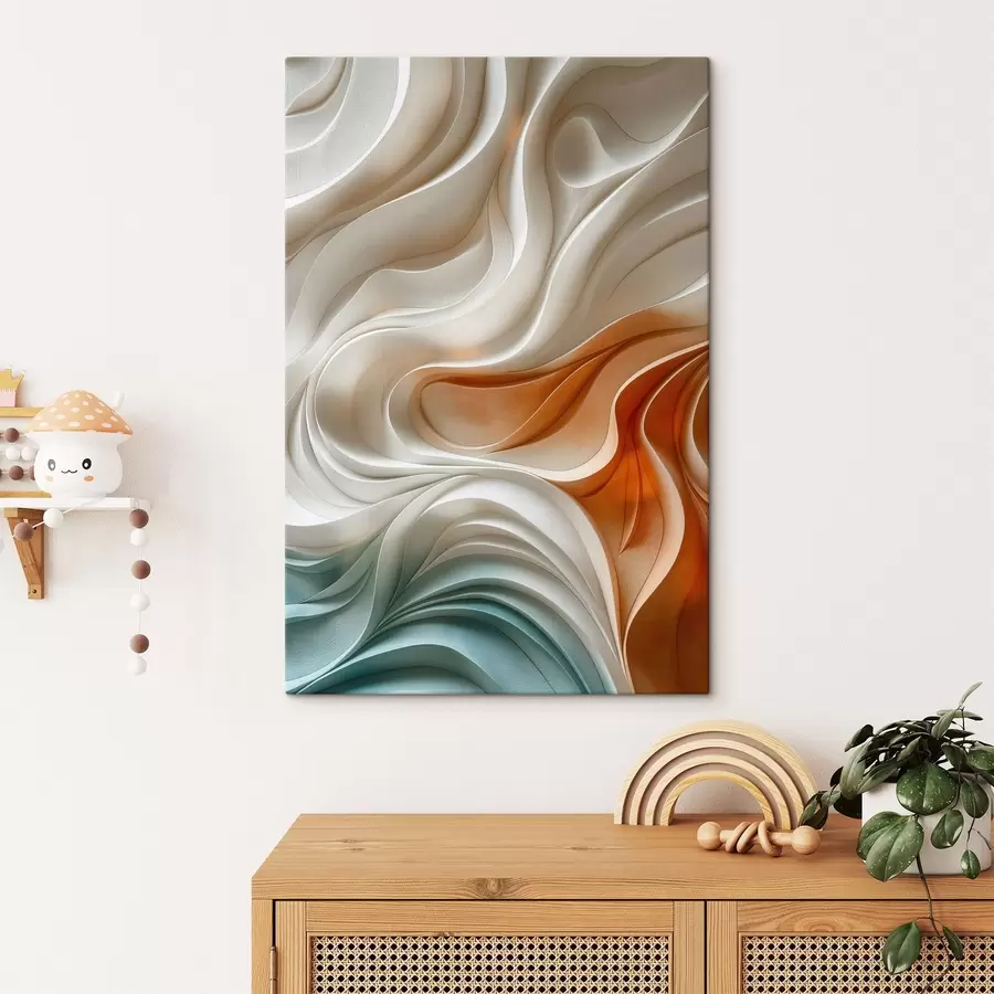 Wandbilder Abstrakte bunte Linien s44967