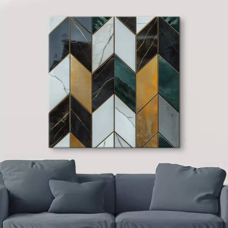 Wandbilder Abstraktion von Marmor s44973