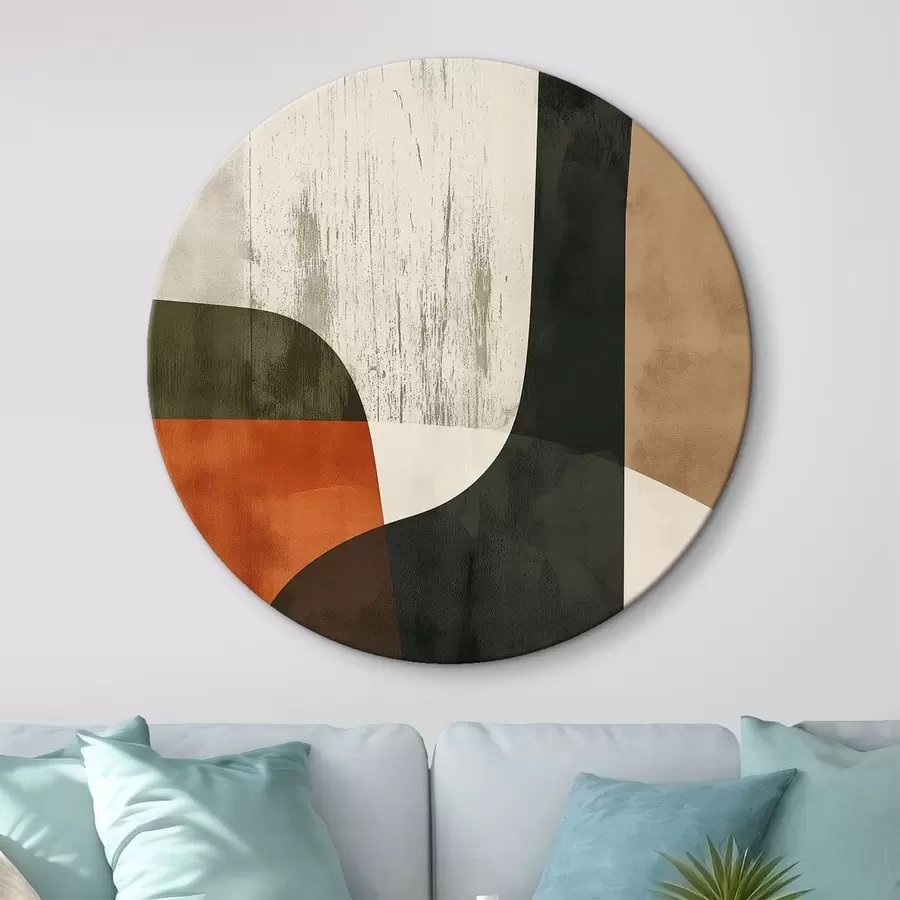 Wandbilder Mehrfarbige Pinselstriche r44968