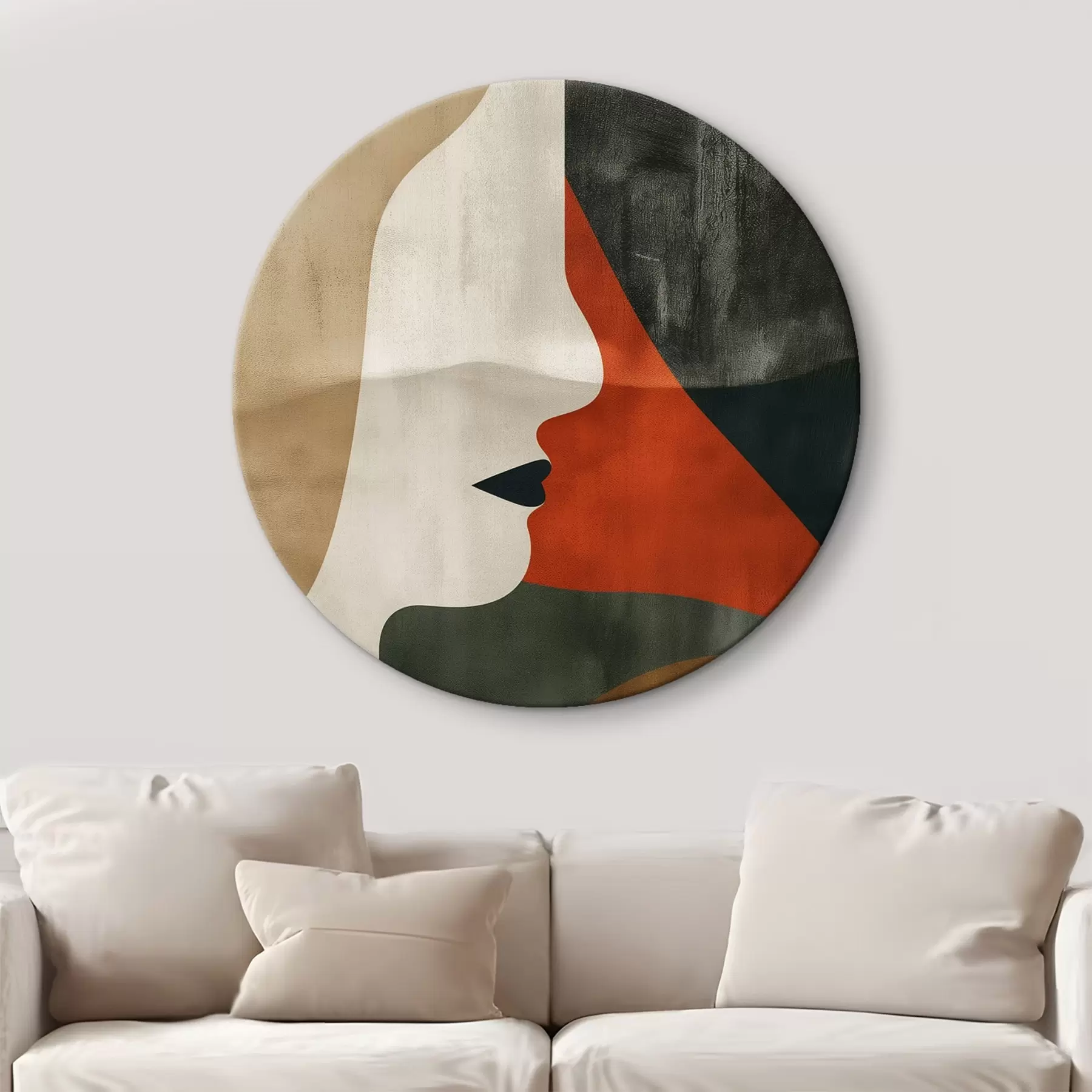 Wandbilder Gesicht und Abstraktion r44969