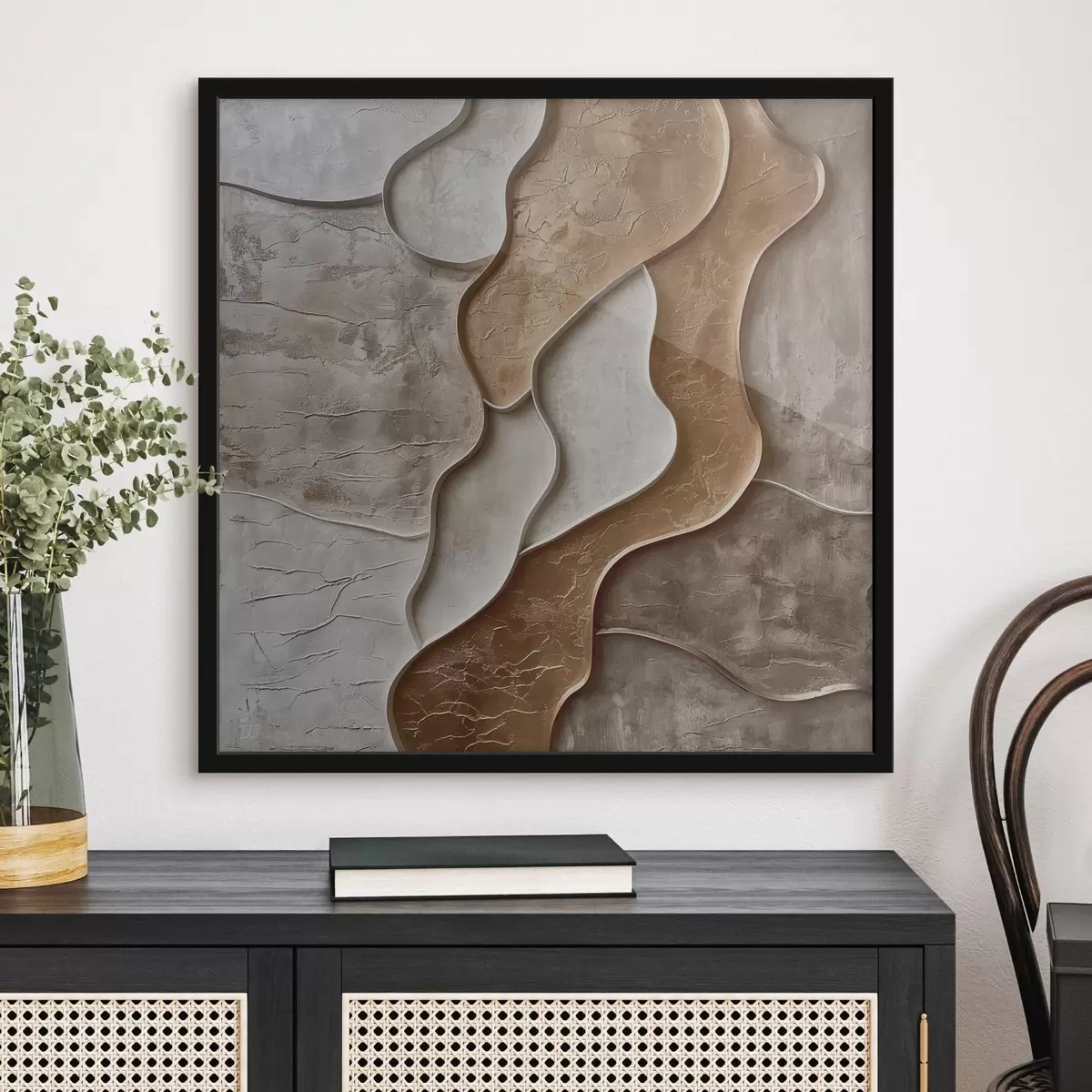 Poster Felsige Wellen f44958