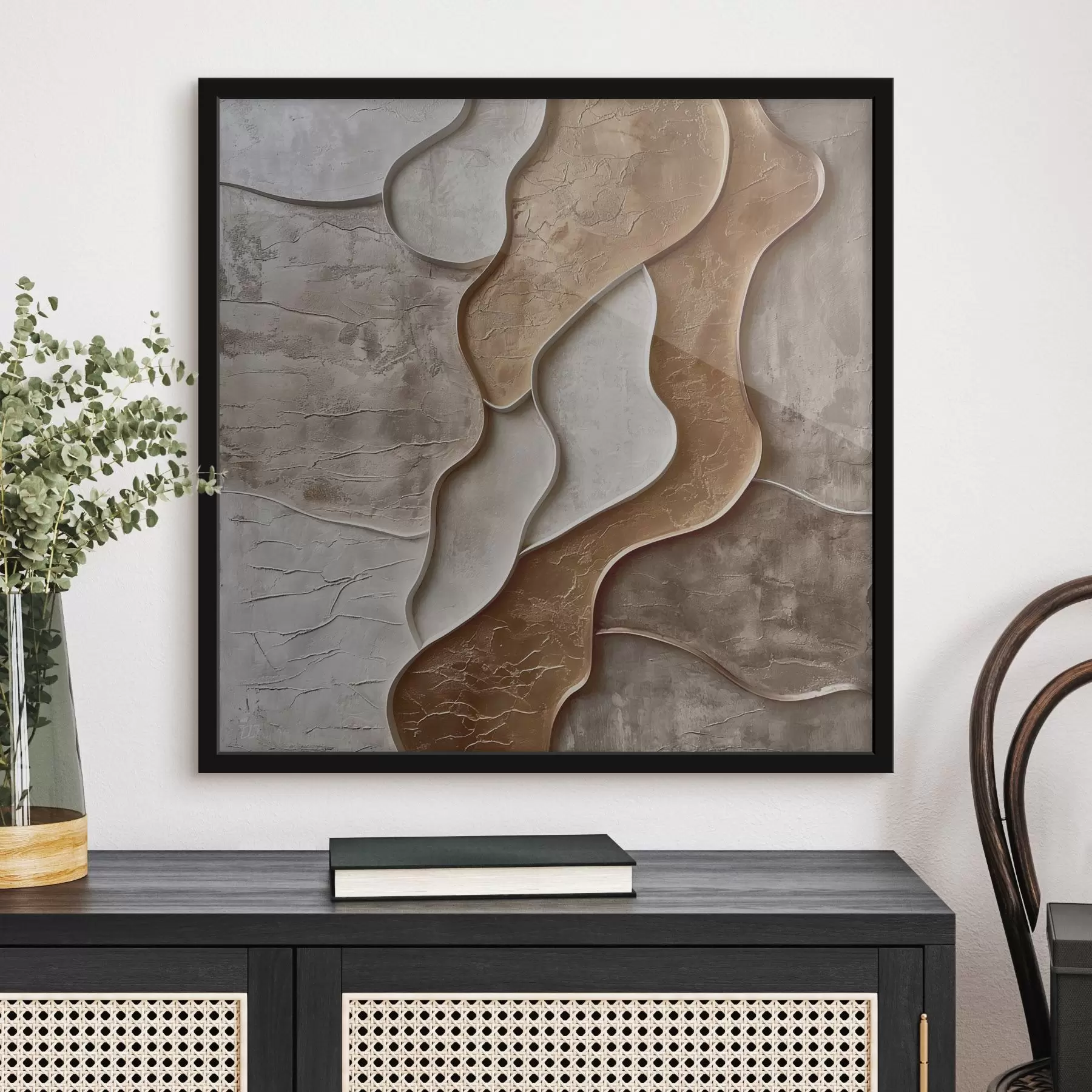 Fototapete Felsige Wellen f44958