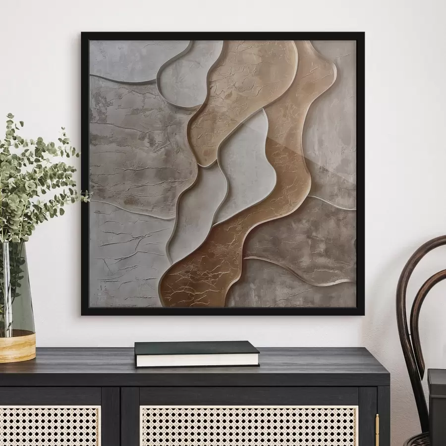 Fototapete Felsige Wellen f44958