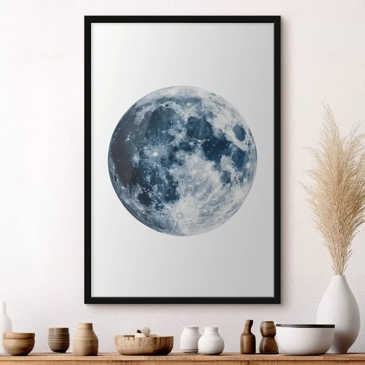 Poster Vollmond f44964