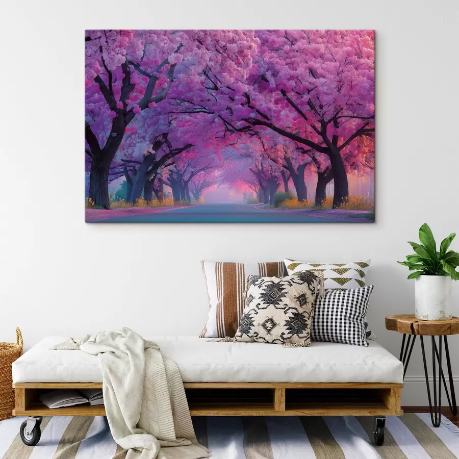 Wandbilder Kirschblütenallee s44840