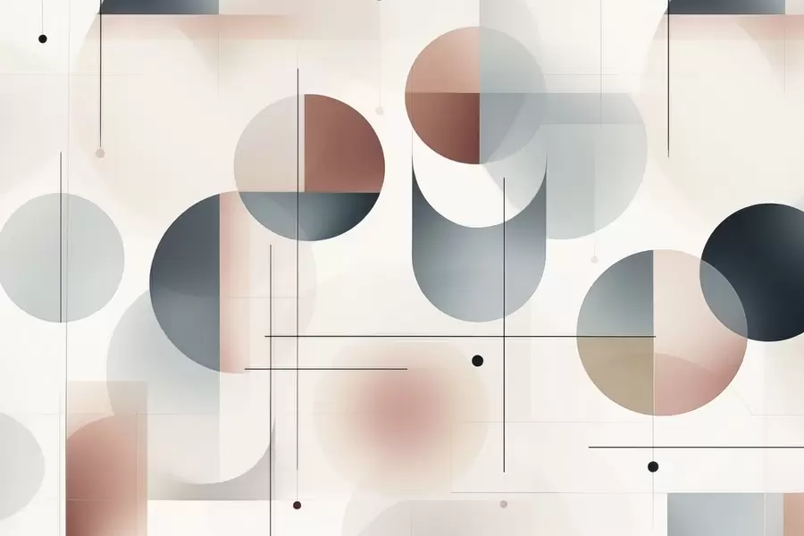 Fototapete Geometrische abstrakte Formen w04220