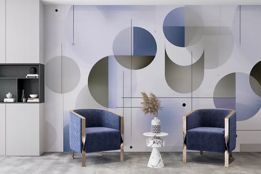 Fototapete Geometrische abstrakte Formen w04220v1