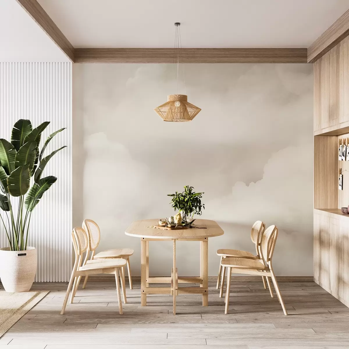 Fototapete Weiche Wolken w04224