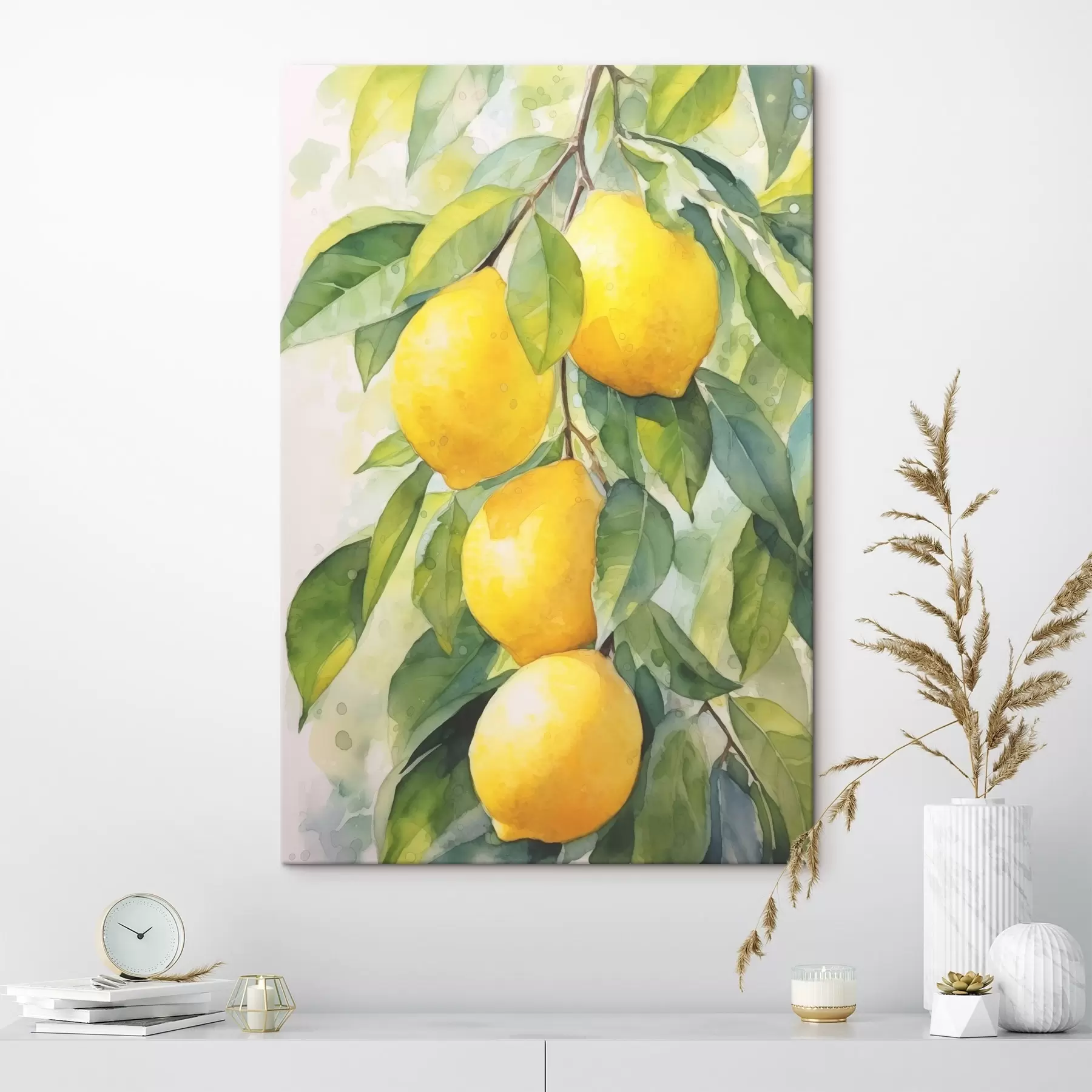 Fototapete Zitronenzweig s45001