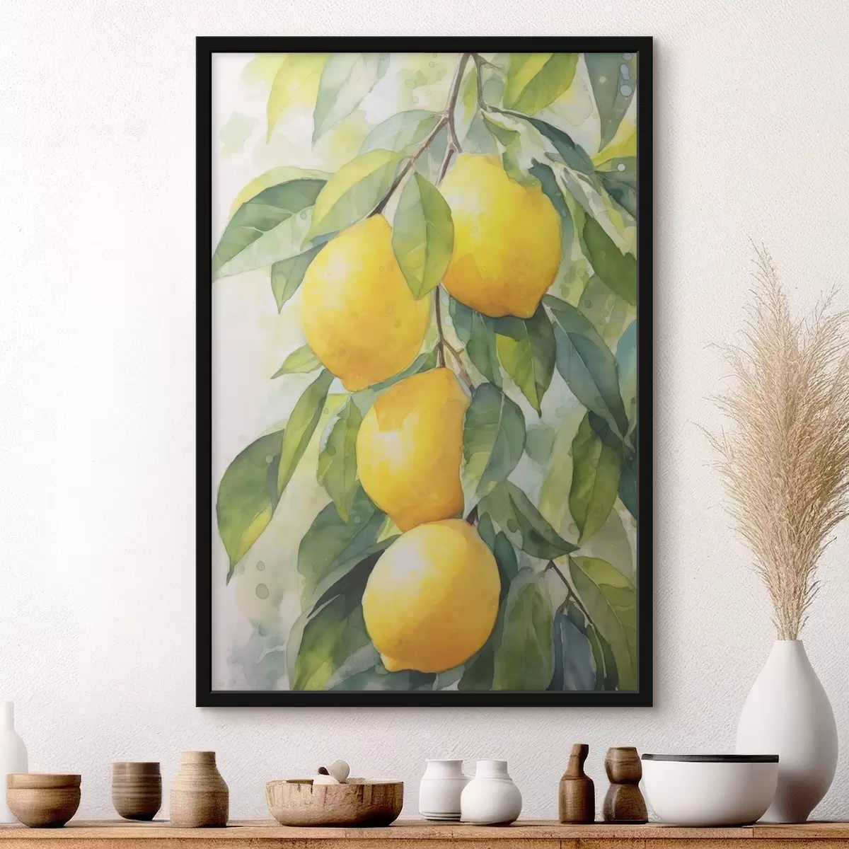 Poster Zitronenzweig f45001