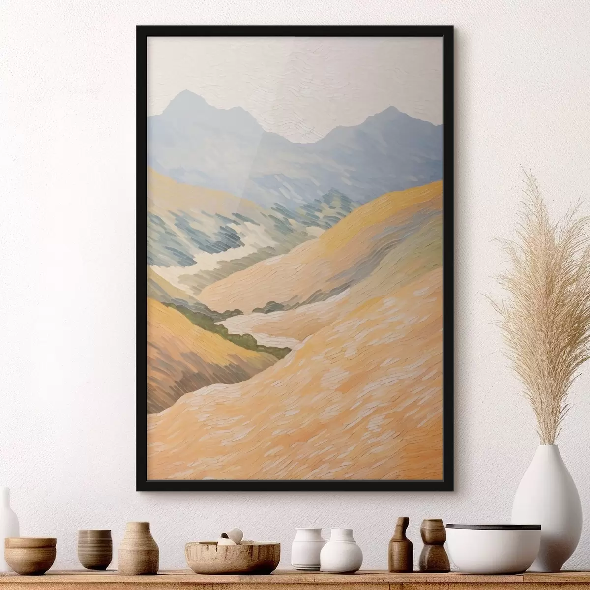 Poster Berglandschaft f45028