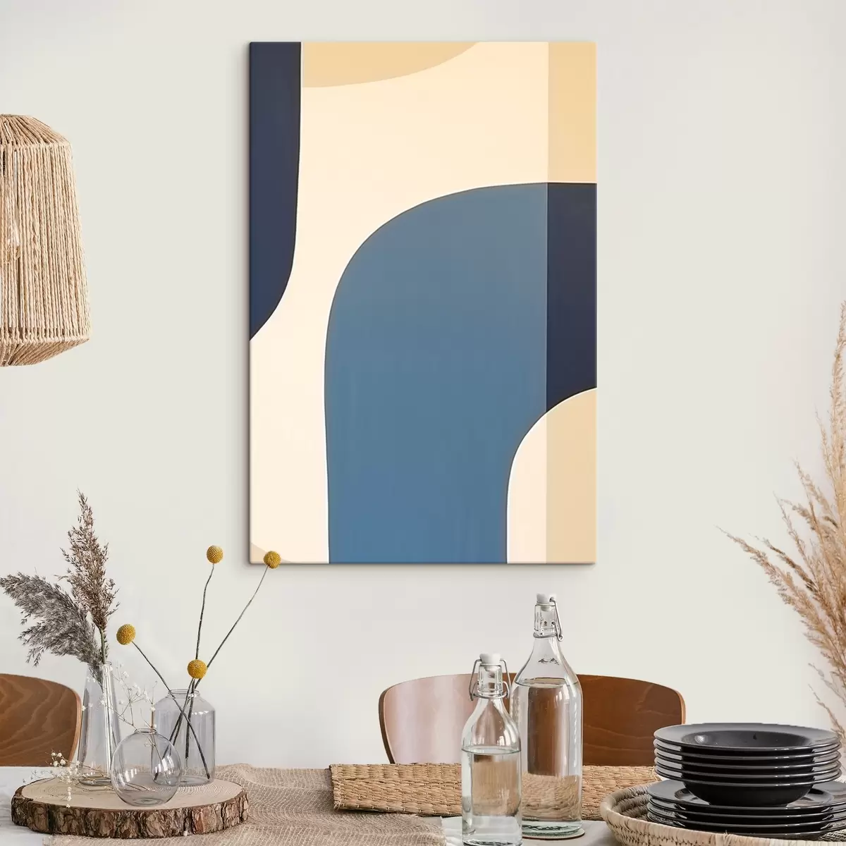 Wandbilder Abstrakte Wellen s45074