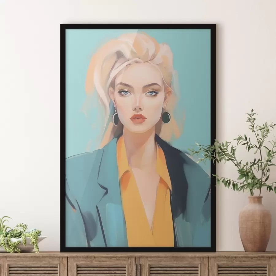 Fototapete Porträt einer Frau f45072