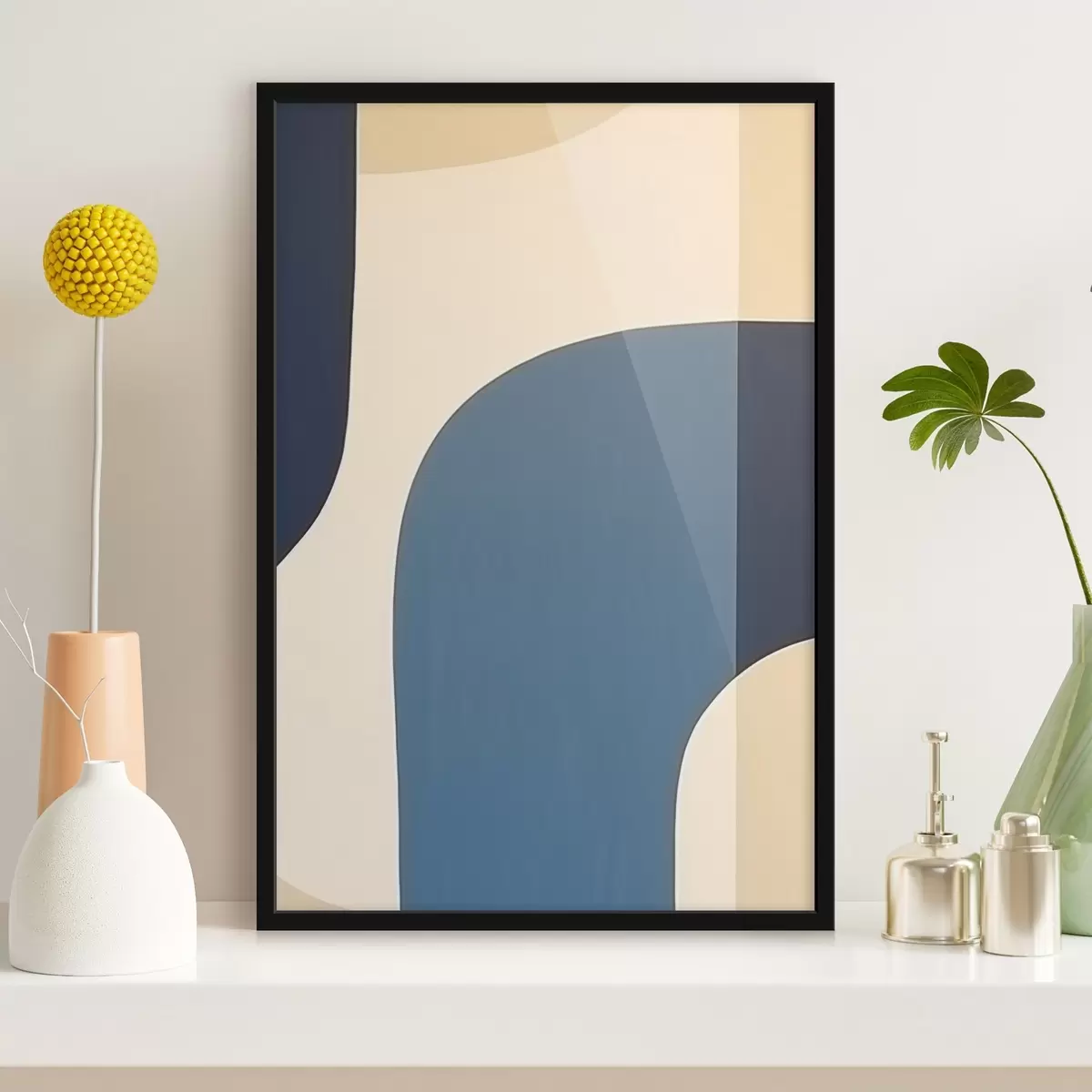 Poster Abstrakte Wellen f45074