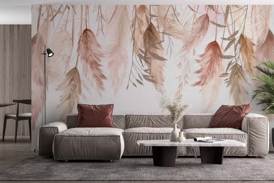 Fototapete Getrocknete Blumenblüten w04253