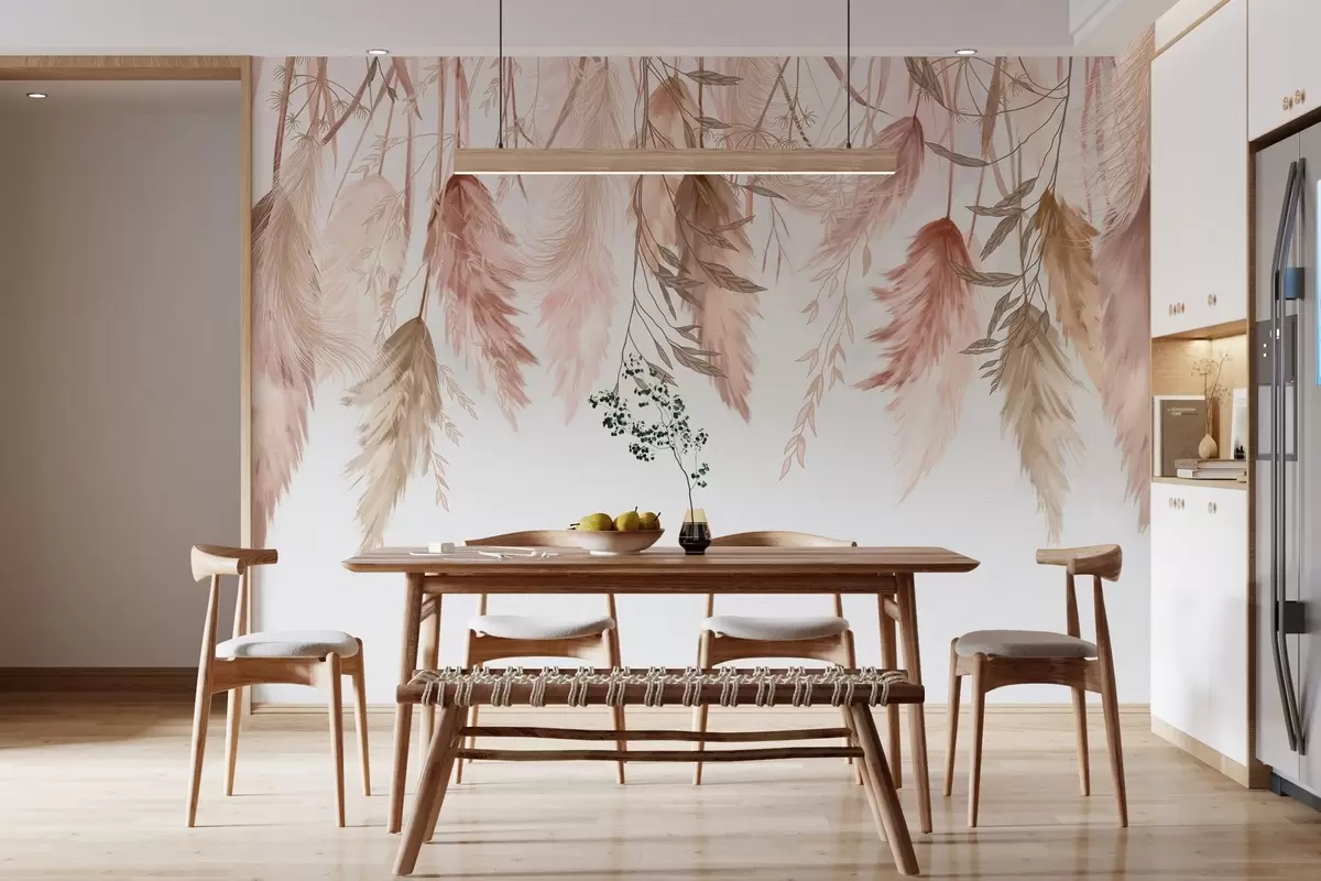 Fototapete Getrocknete Blumenblüten w04253