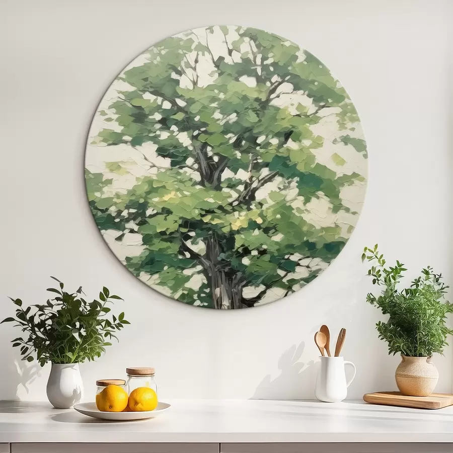 Wandbilder Holzimitation Malerei r45116