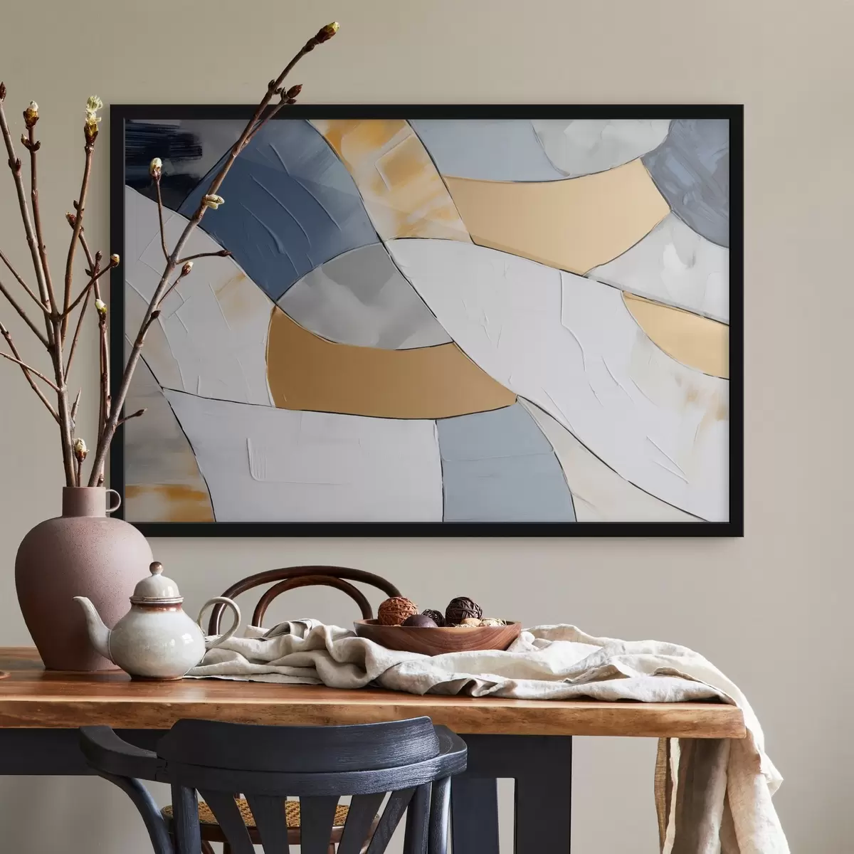 Poster Moderne geometrische Abstraktion f45118