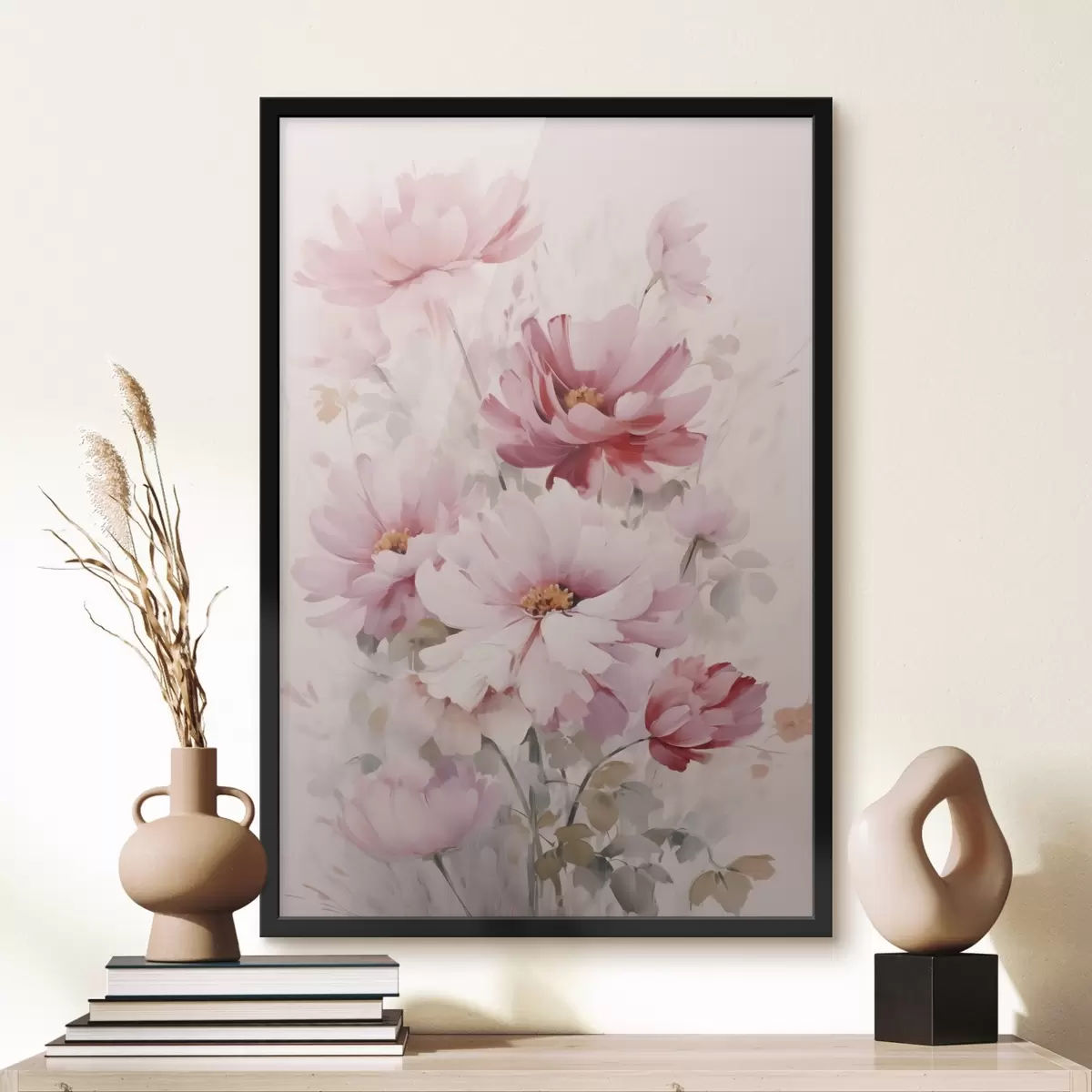 Poster Blumenstrauß Nachahmung Malerei f45120